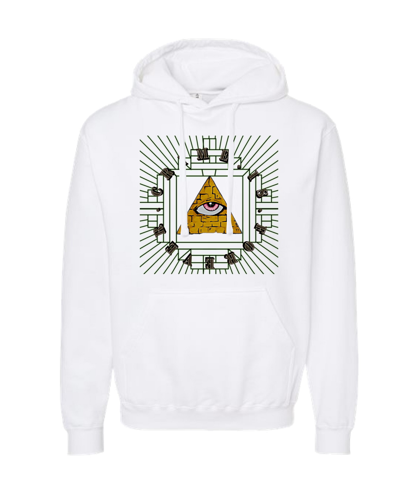 V-CCRTOP - Eternal Crime - White Hoodie