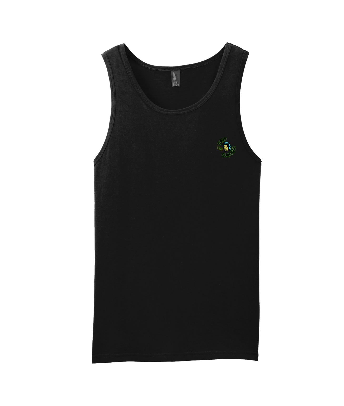 V-CCRTOP - Wolf Sandwich - Black Tank Top