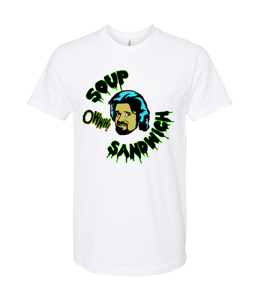 V-CCRTOP - Wolf Sandwich - White T-Shirt