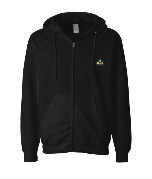 V-CCRTOP - Soup Girls - Black Zip Up Hoodie