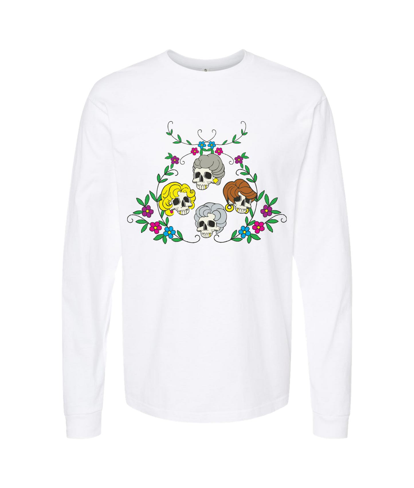 V-CCRTOP - Soup Girls - White Long Sleeve T