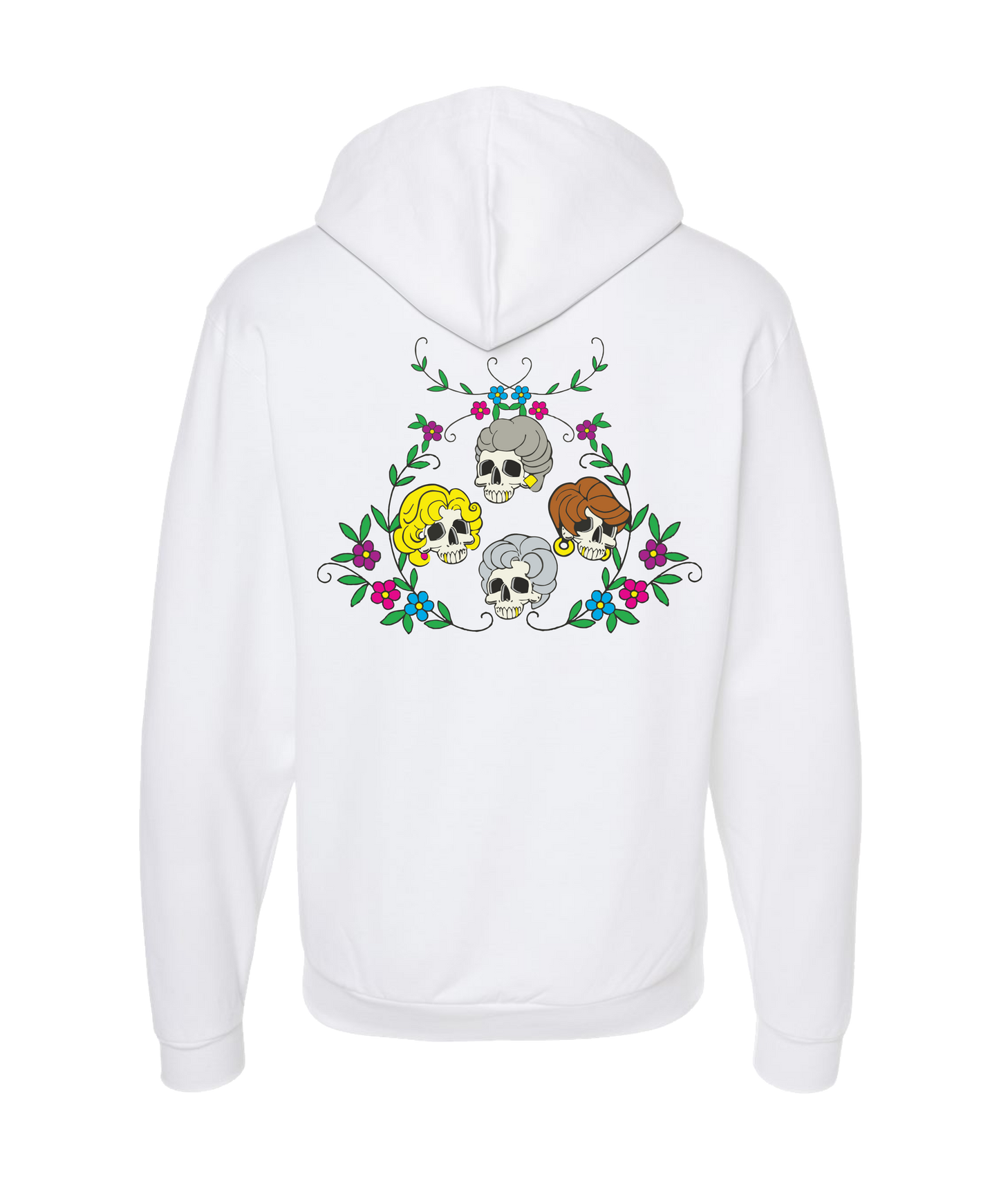 Common Criminal - Soup Girls - White Zip Up Hoodie