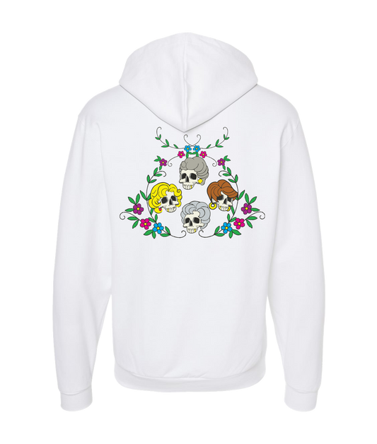 V-CCRTOP - Soup Girls - White Zip Up Hoodie