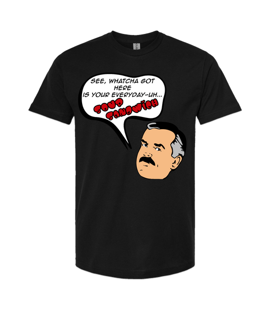 V-CCRTOP - Cliff Sandwich - Black T-Shirt