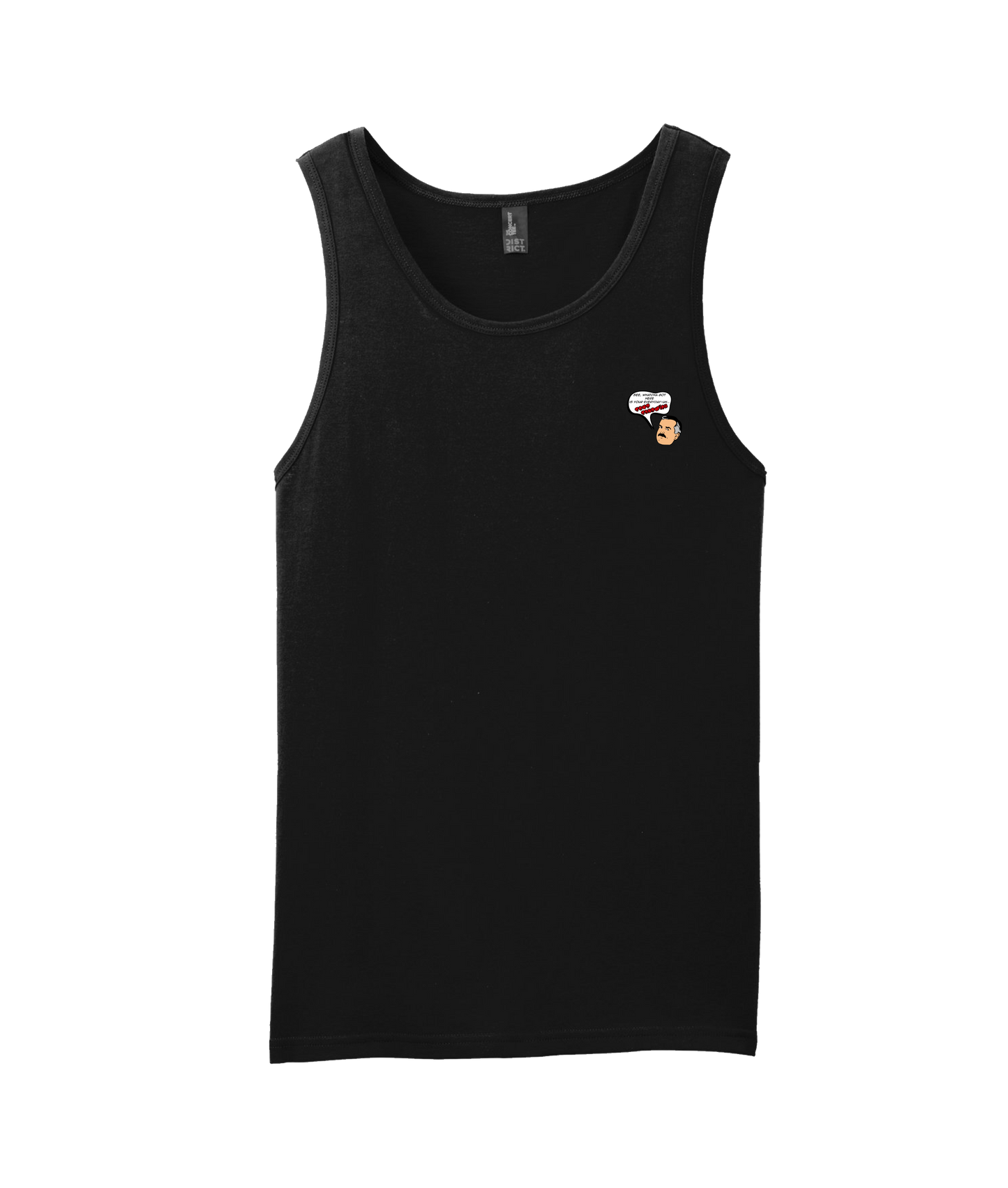 V-CCRTOP - Cliff Sandwich - Black Tank Top