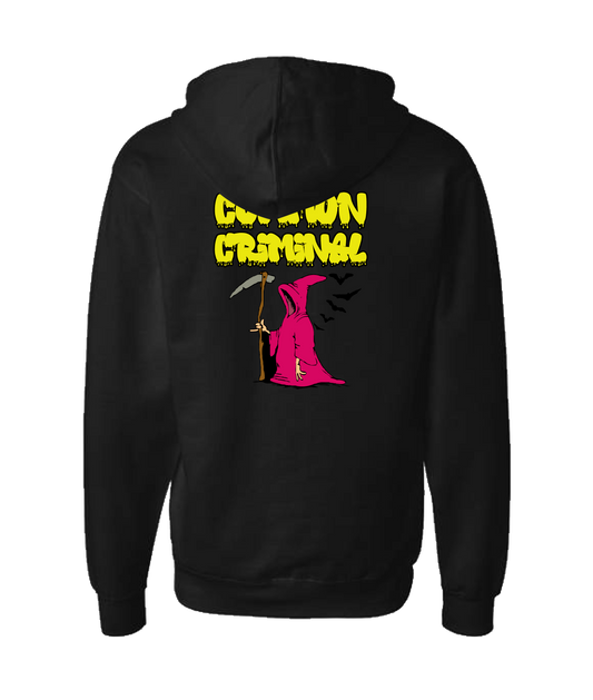V-CCRTOP - Don't Fear The Reaper - Black Zip Up Hoodie
