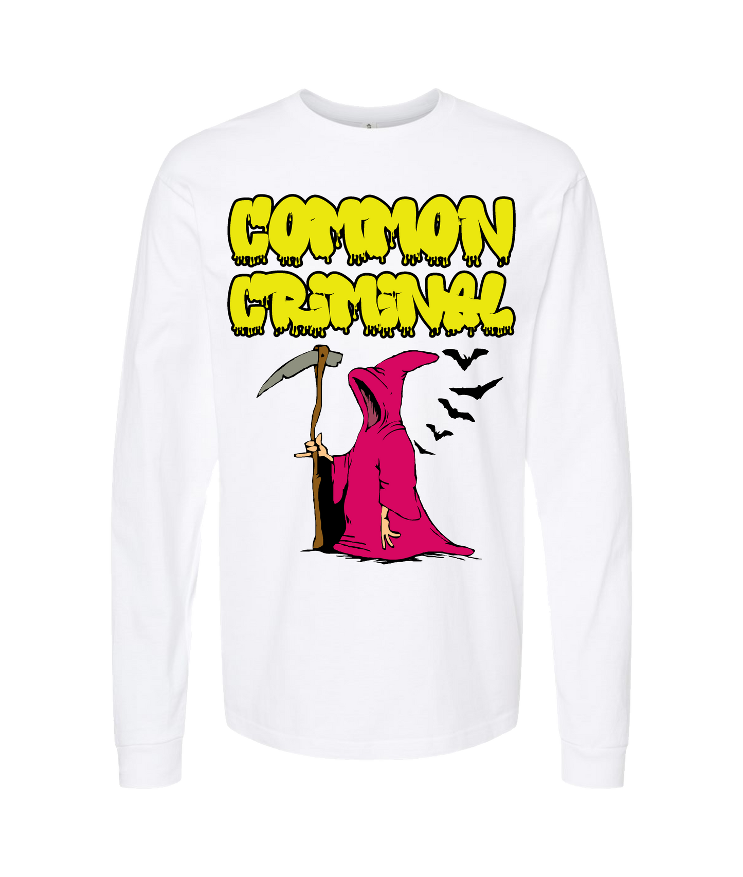 V-CCRTOP - Don't Fear The Reaper - White Long Sleeve T