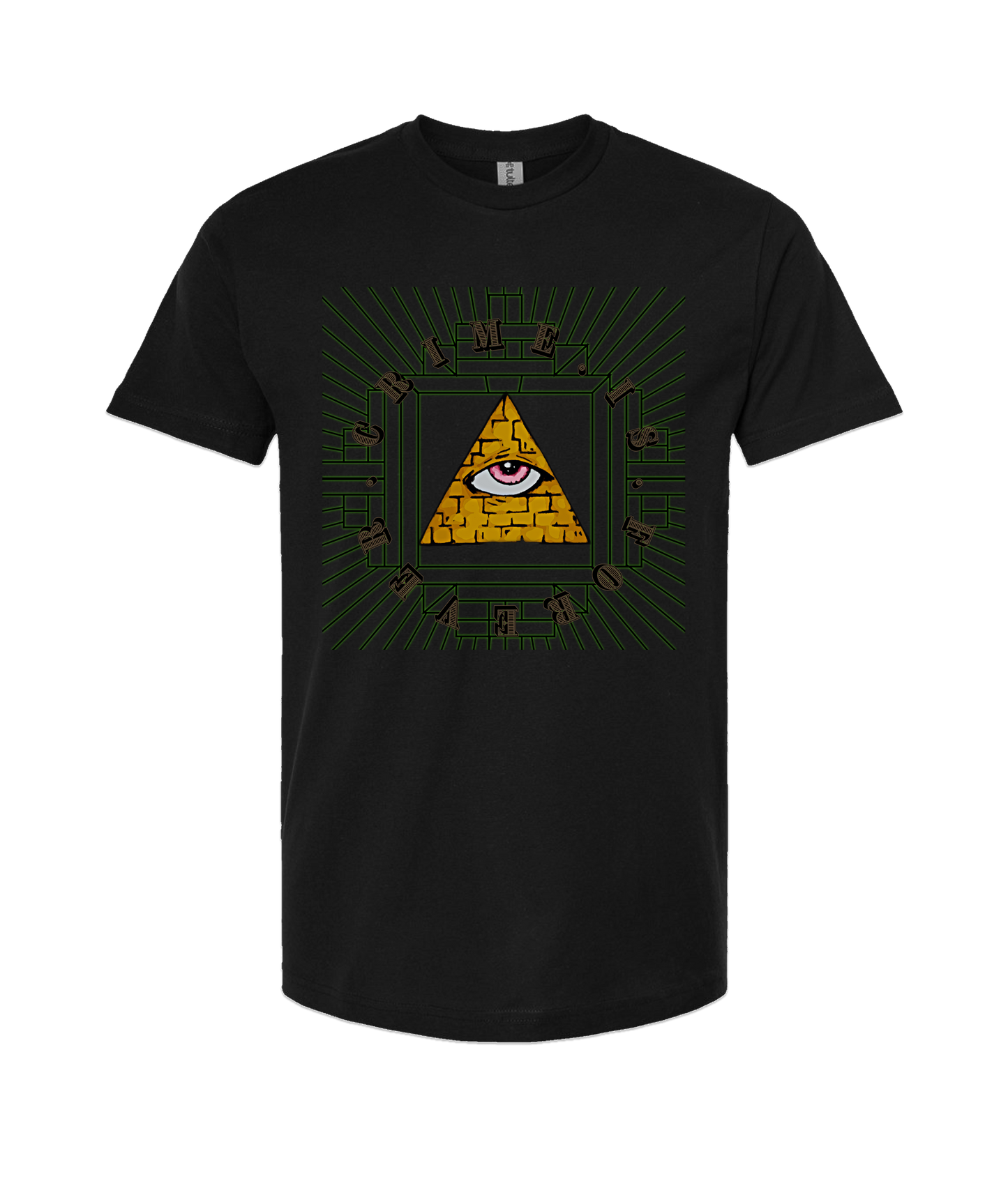 V-CCRTOP - Eternal Crime - Black T-Shirt
