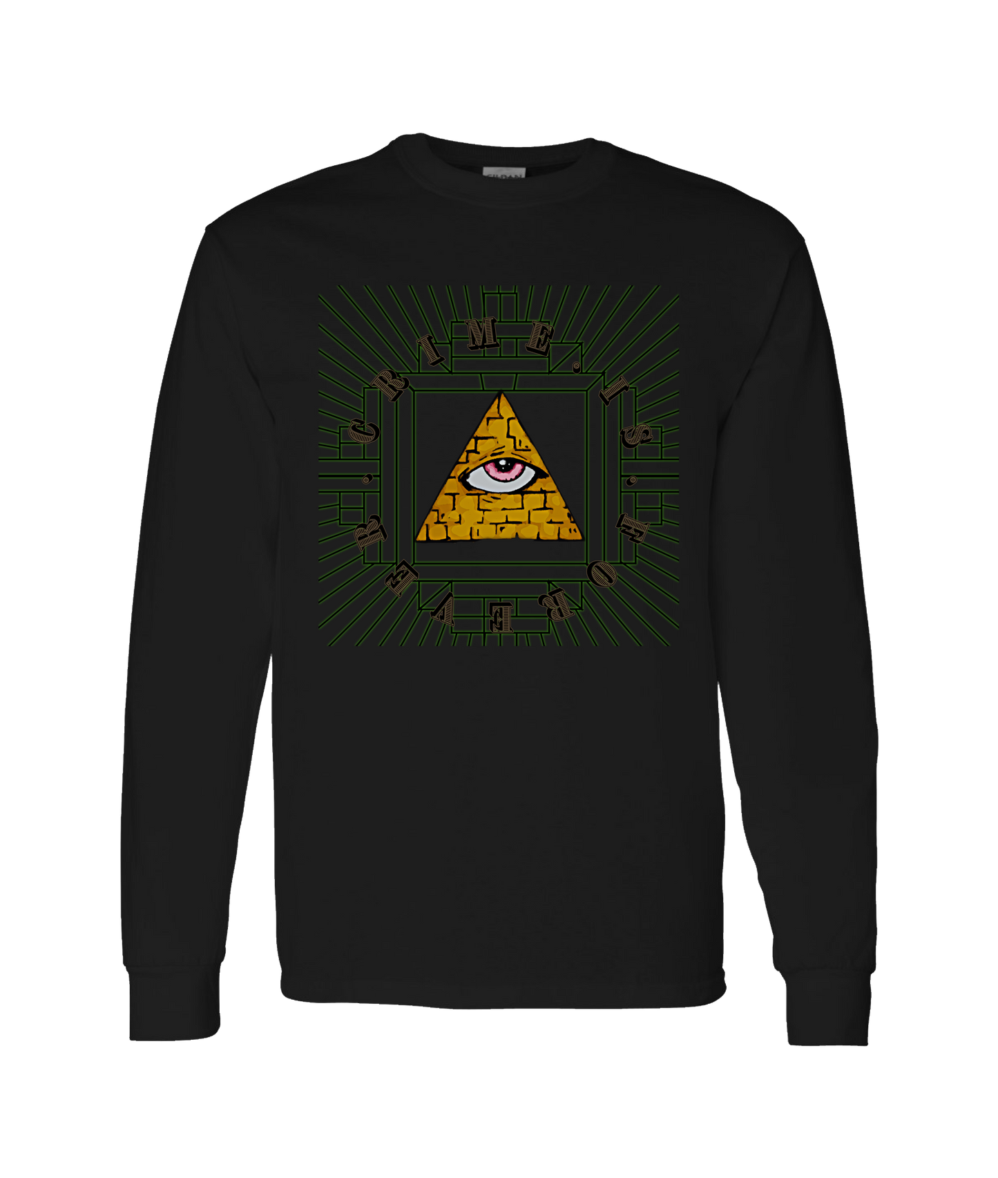V-CCRTOP - Eternal Crime - Black Long Sleeve T