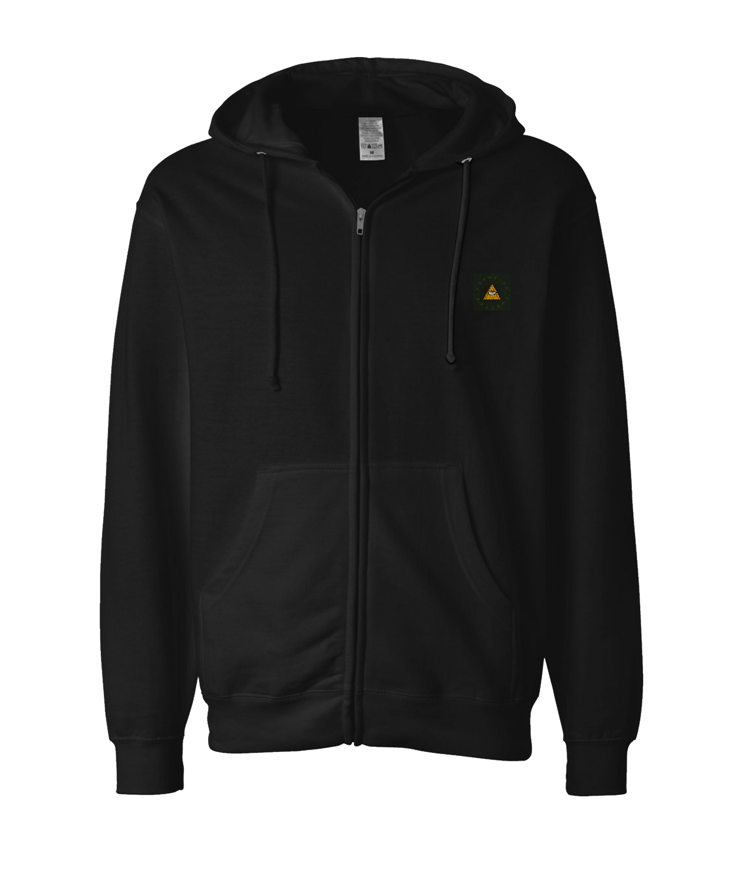 V-CCRTOP - Eternal Crime - Black Zip Up Hoodie