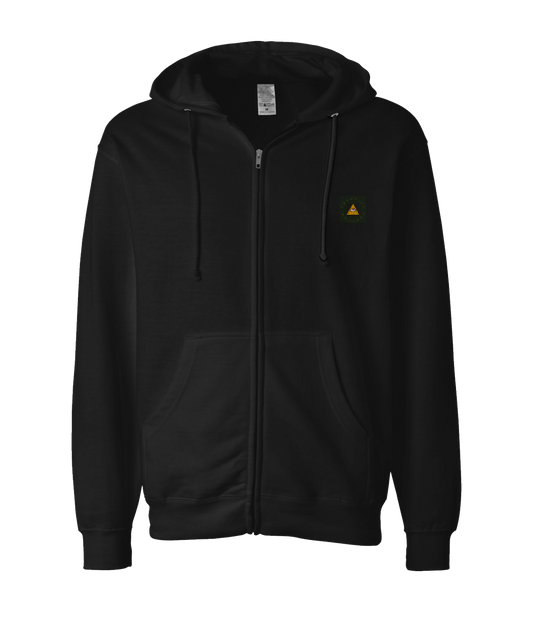 V-CCRTOP - Eternal Crime - Black Zip Up Hoodie