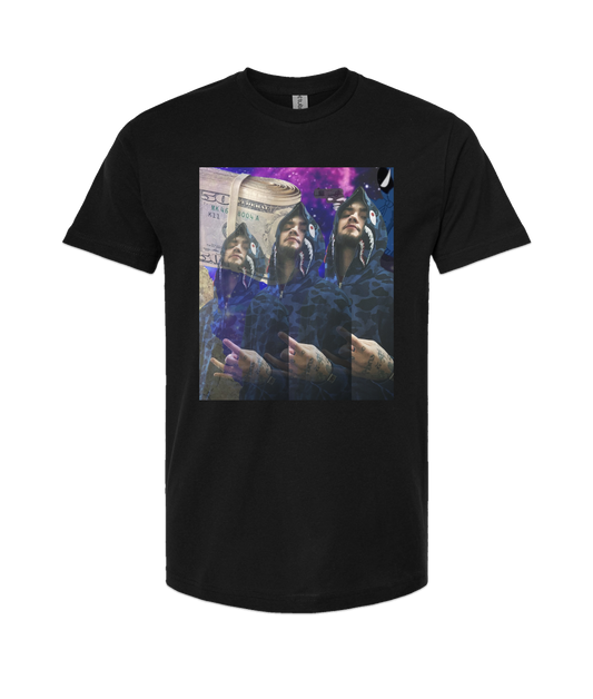 V-CDS - DESIGN 1 - Black T-Shirt