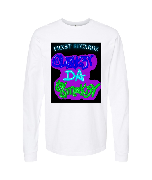 V-CDS - DESIGN 2 - White Long Sleeve T