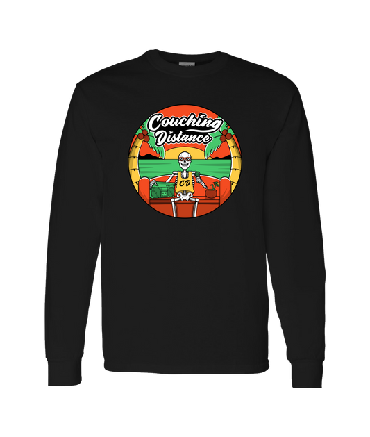Couching Distance - Chillin - Black Long Sleeve T