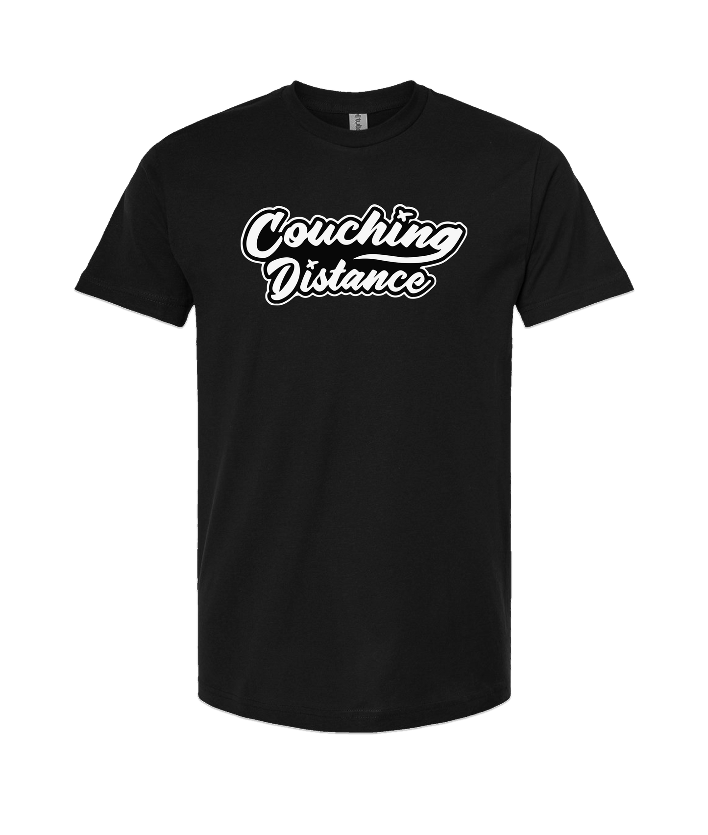 Couching Distance - Logo - Black T Shirt