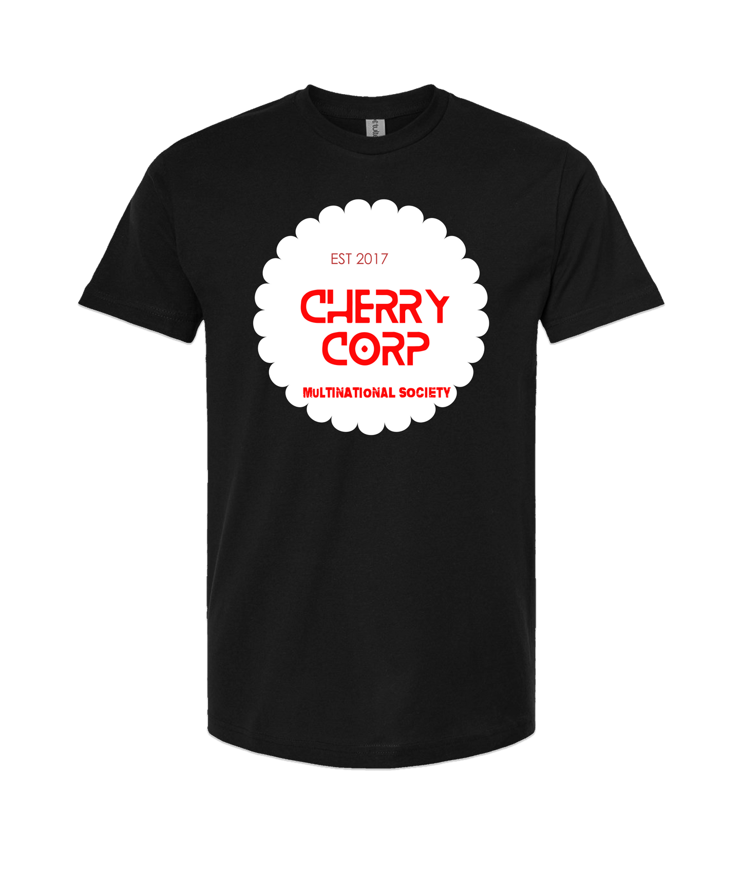 V-CHETOP - MS - Black T-Shirt