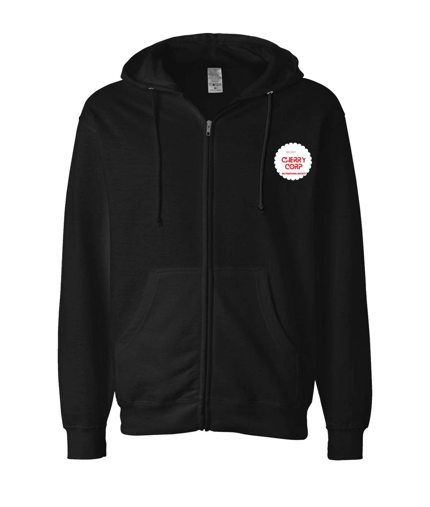 Cherrycorp - MS - Black Zip Up Hoodie