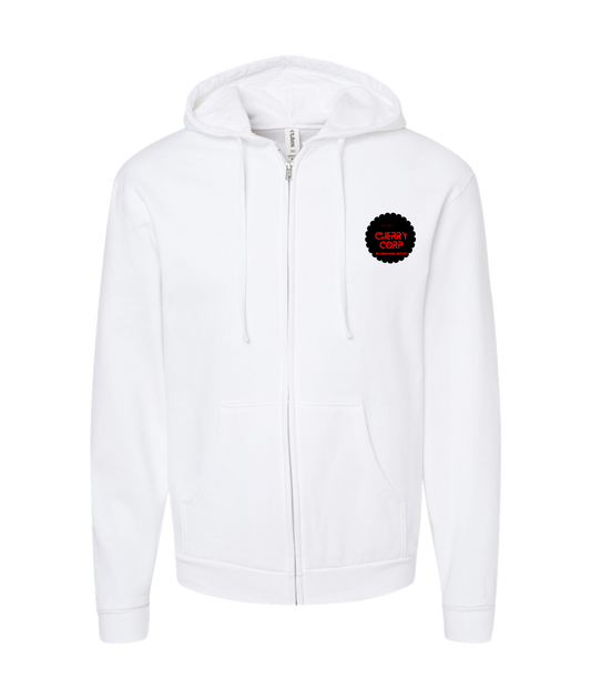 V-CHETOP - MS - White Zip Up Hoodie