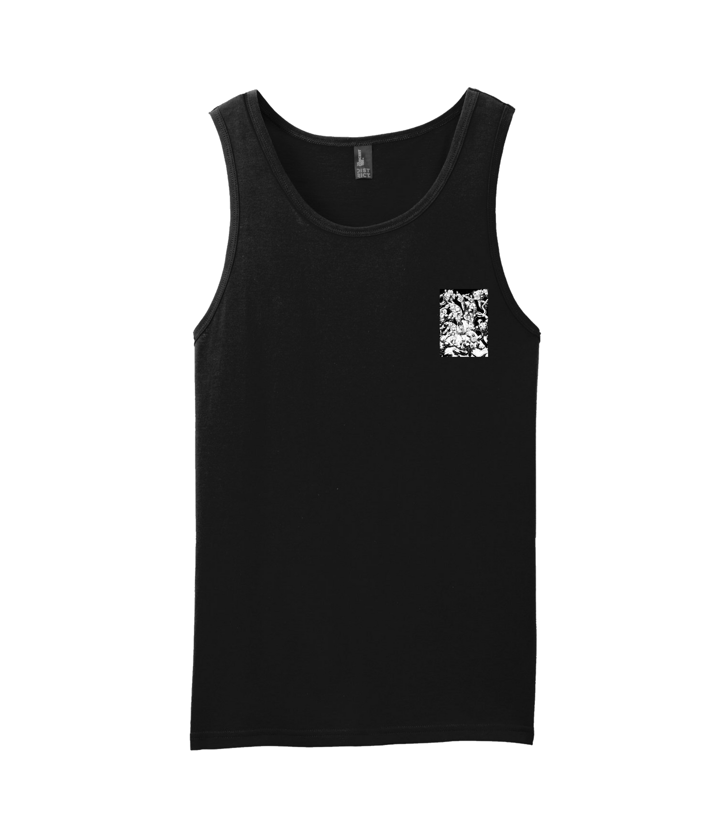 V-CHETOP - THE BIG FIGHT - Black Tank Top