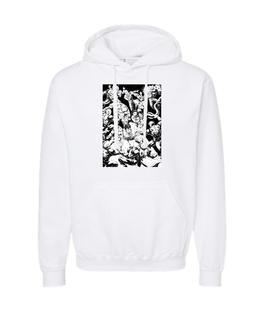 Cherrycorp - THE BIG FIGHT - White Hoodie