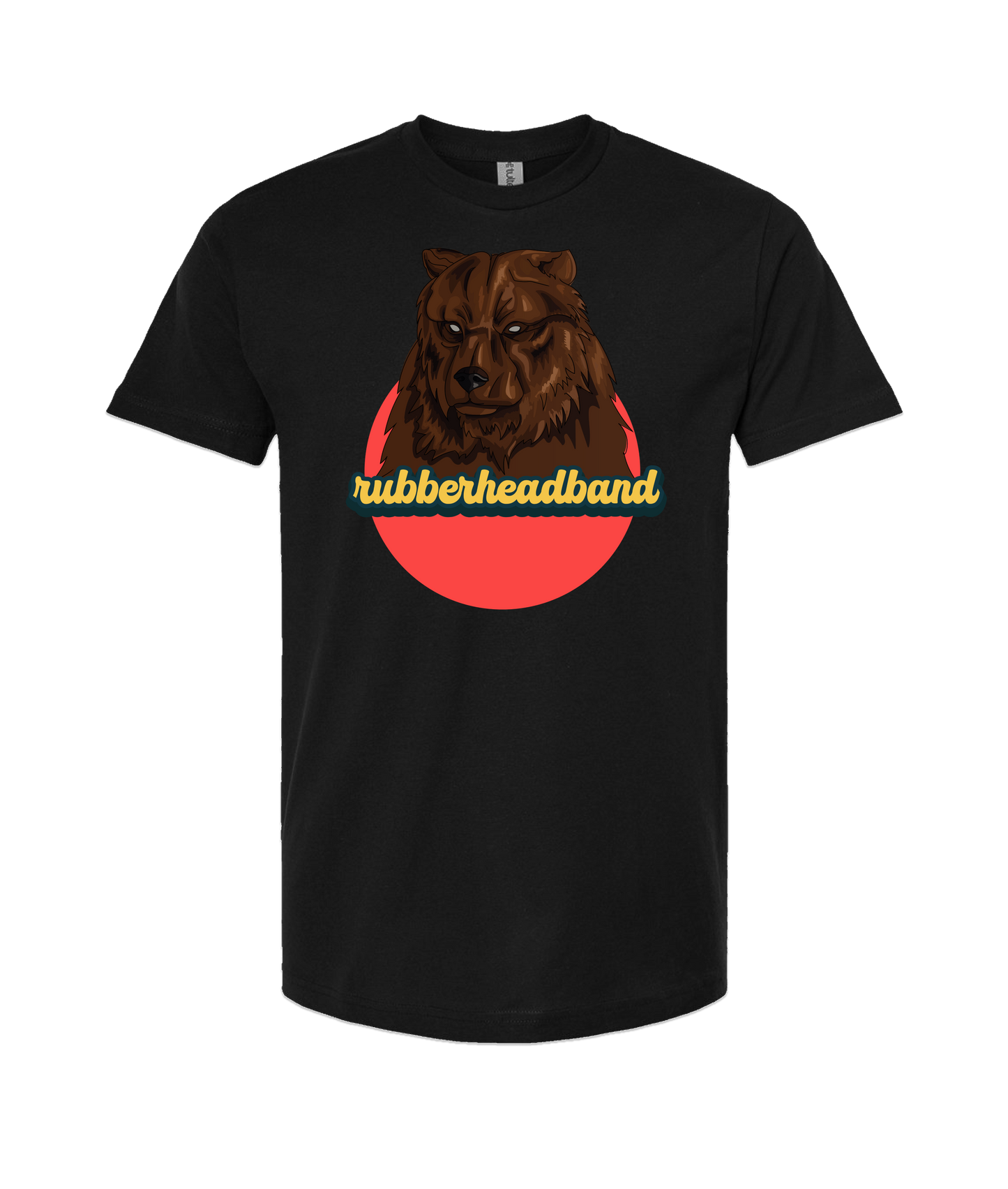 V-CHTOP - Bear - Black T-Shirt