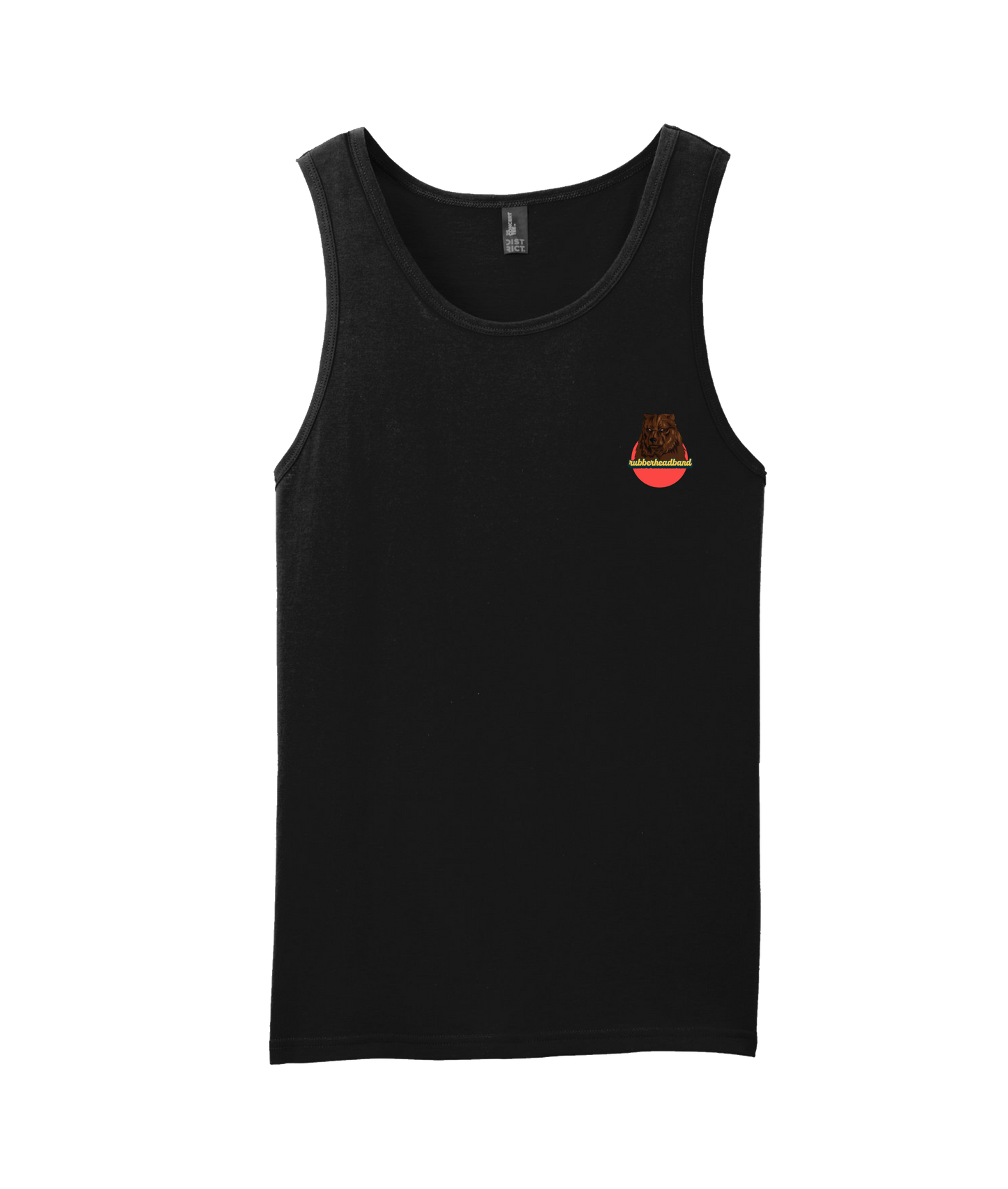 V-CHTOP - Bear - Black Tank Top