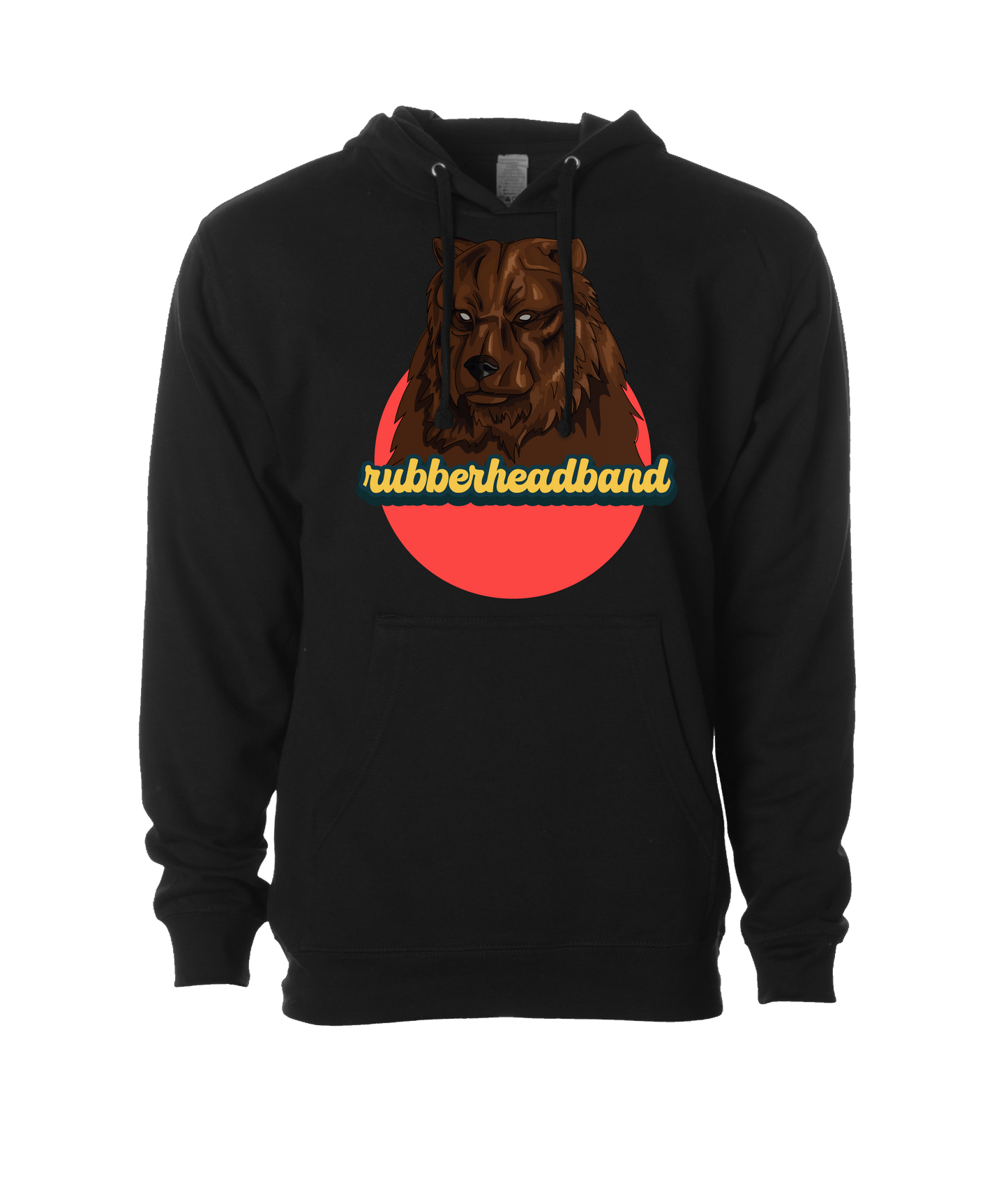 V-CHTOP - Bear - Black Hoodie