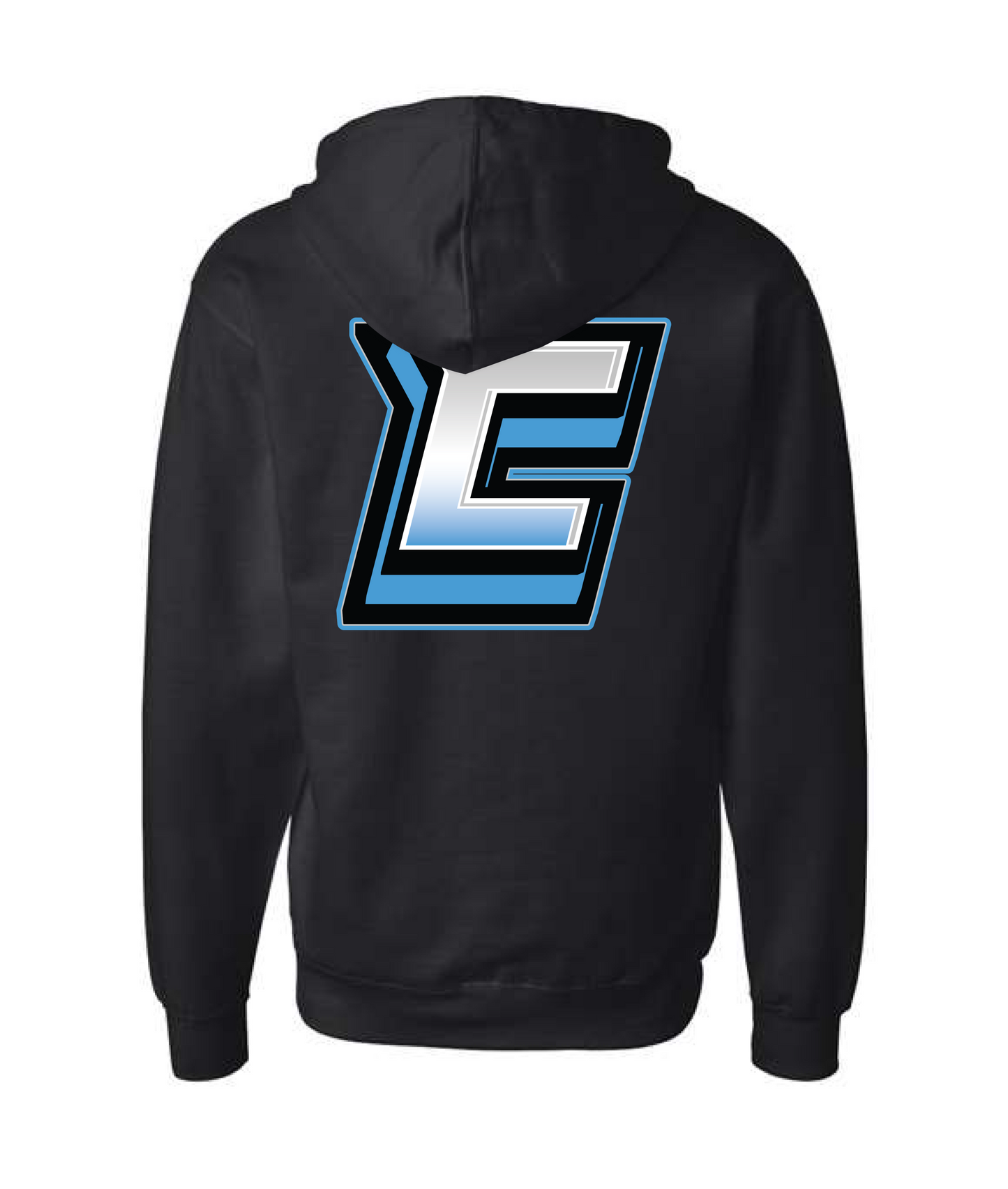 Carolina Kings Closet - The Light Collection - Black Zip Up Hoodie