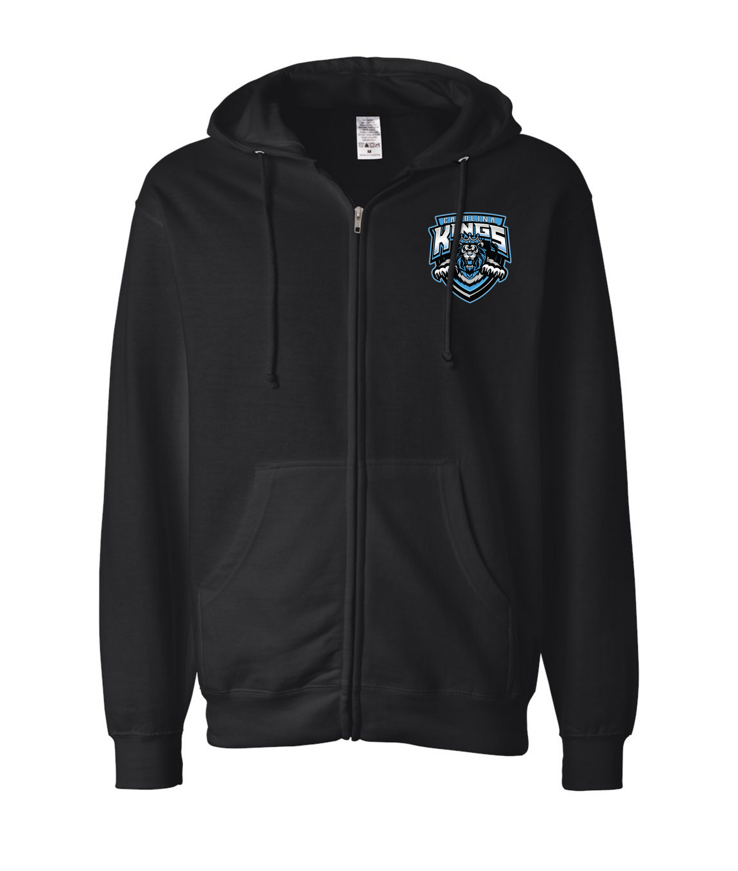 Carolina Kings Closet - The Light Collection - Black Zip Up Hoodie