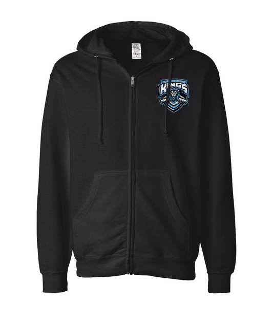 V-CKCTOP - The Light Collection - Black Zip Up Hoodie