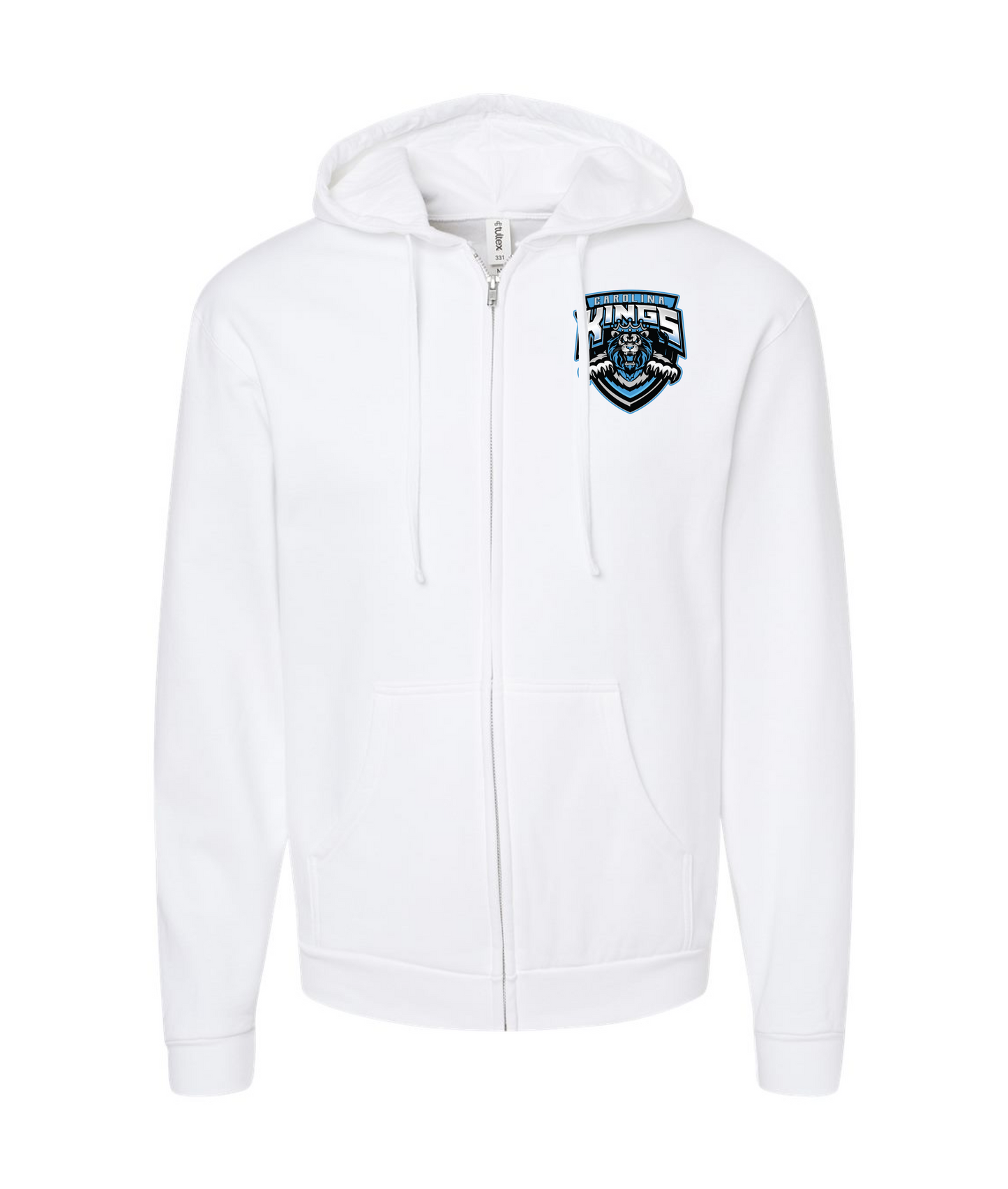 V-CKCTOP - The Light Collection - White Zip Up Hoodie