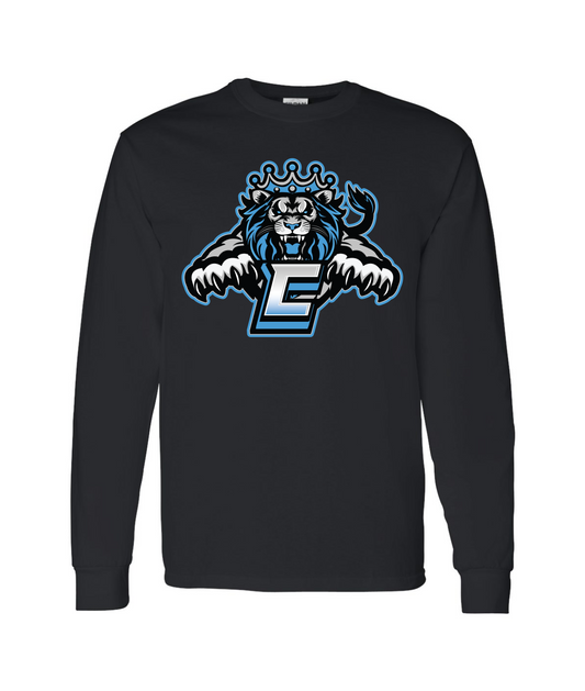 V-CKCTOP - The Dark Collection - Black Long Sleeve T
