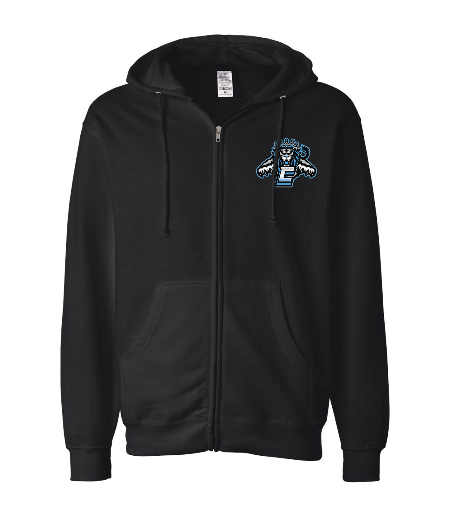 Carolina Kings Closet - The Dark Collection - Black Zip Up Hoodie