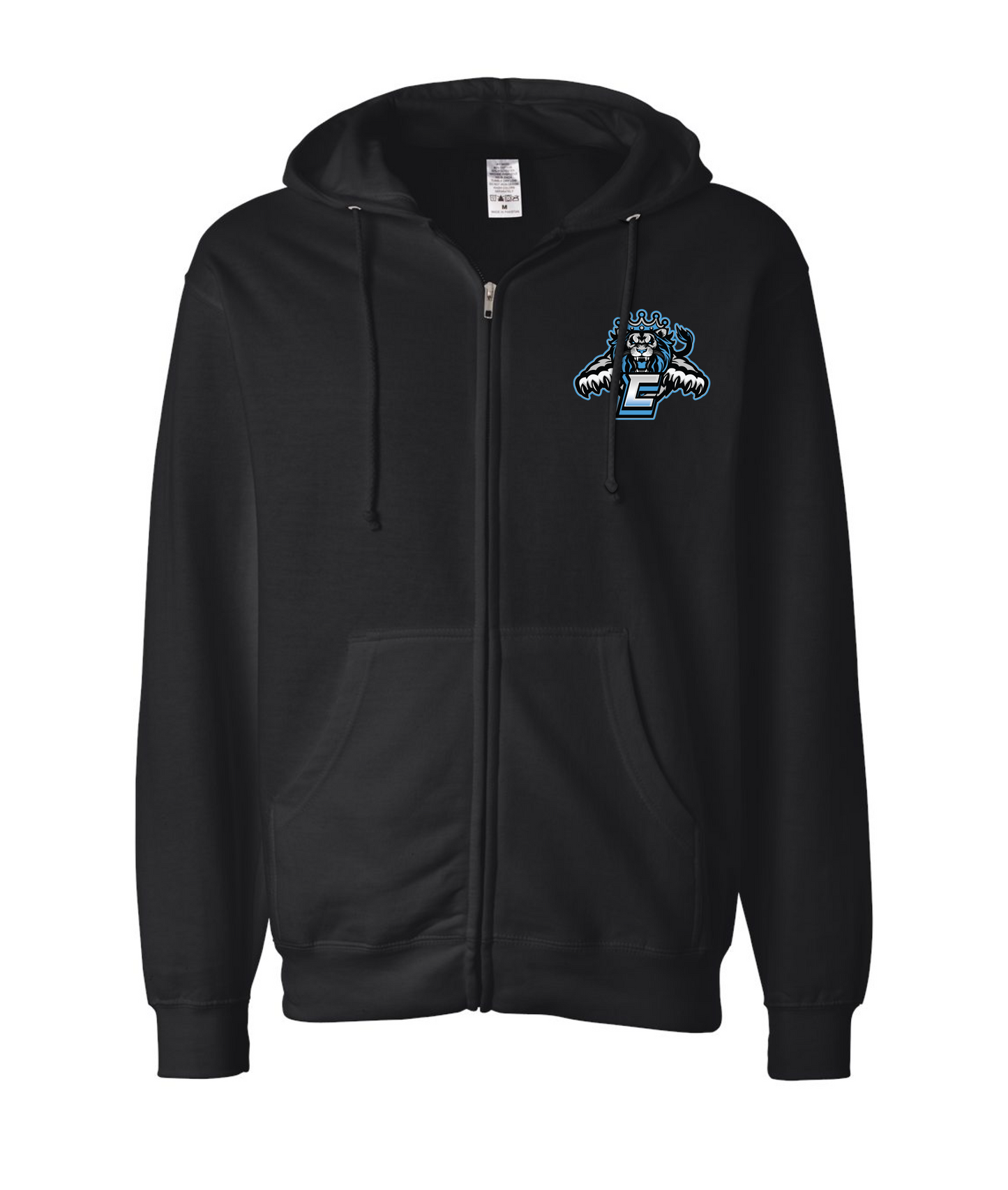 V-CKCTOP - The Dark Collection - Black Zip Up Hoodie