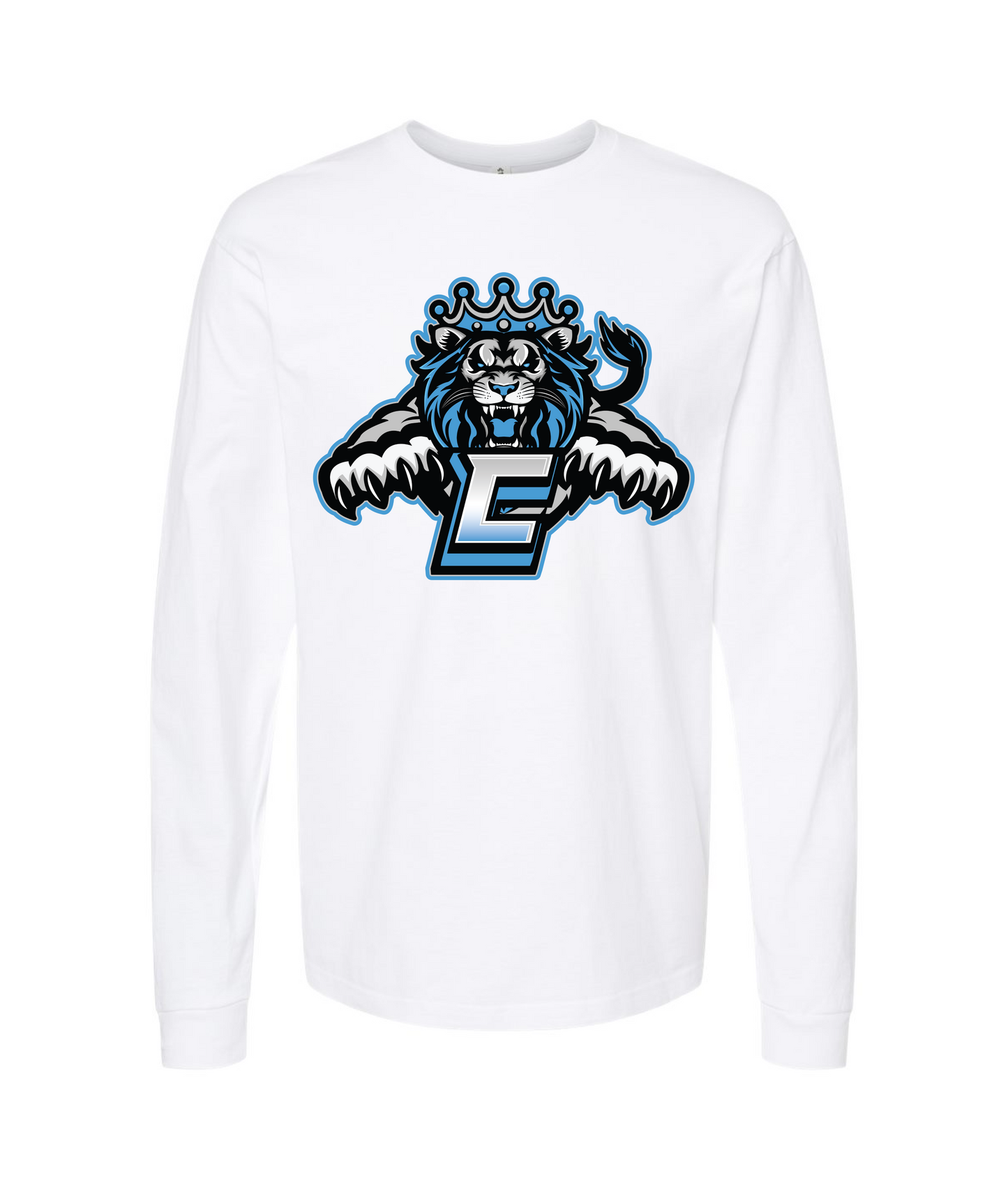 Carolina Kings Closet - The Dark Collection - White Long Sleeve T