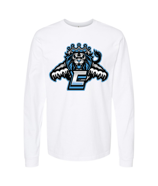 V-CKCTOP - The Dark Collection - White Long Sleeve T