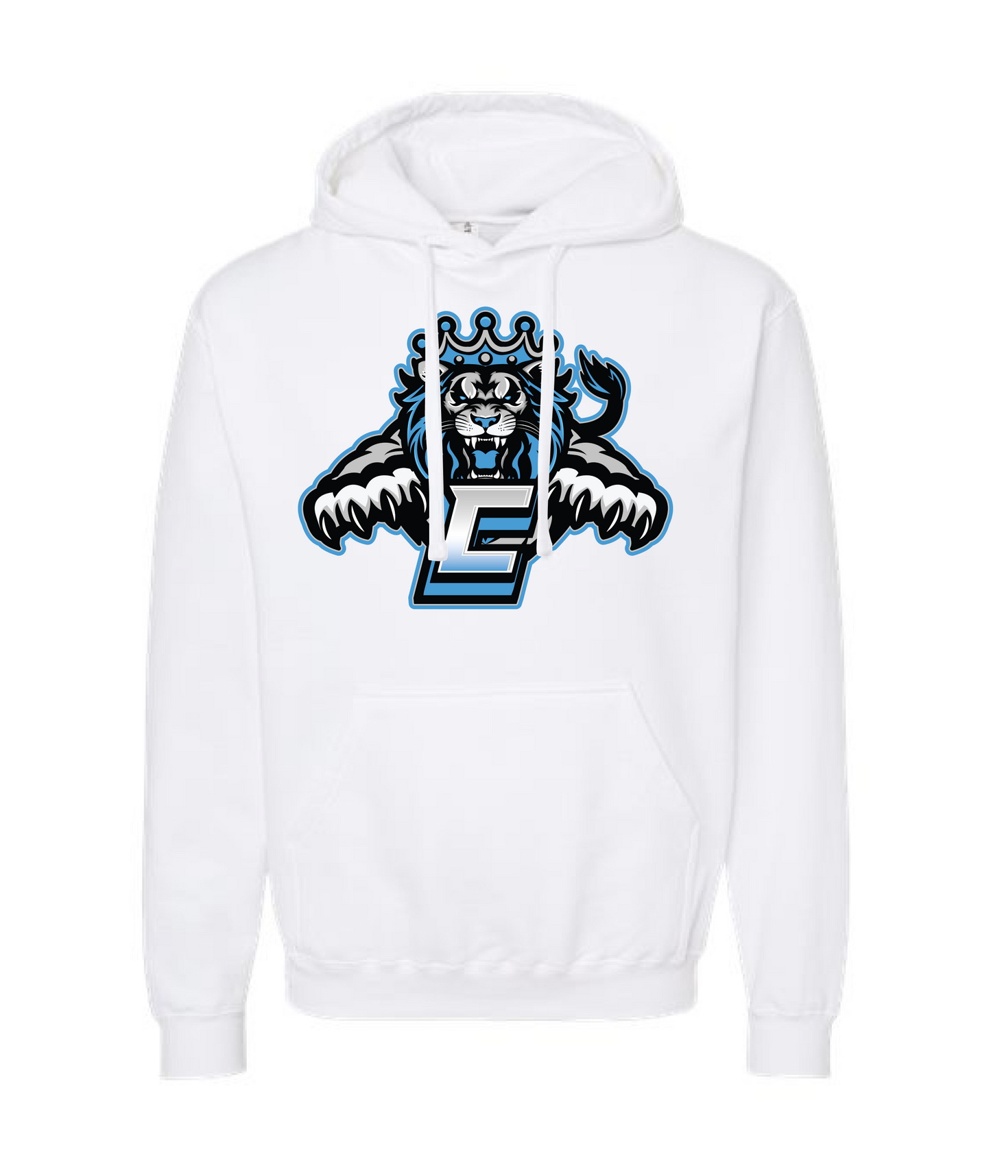 Carolina Kings Closet - The Dark Collection - White Hoodie