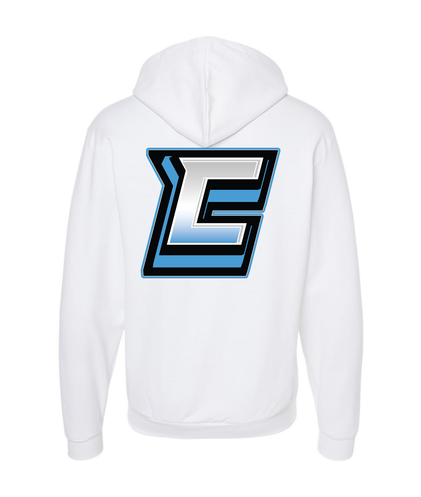 V-CKCTOP - The Dark Collection - White Zip Up Hoodie
