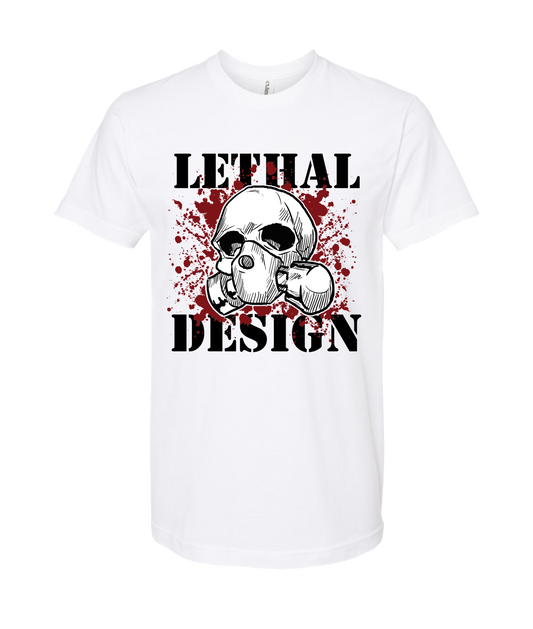 V-CMSTOP - LETHAL DESIGN - White T-Shirt