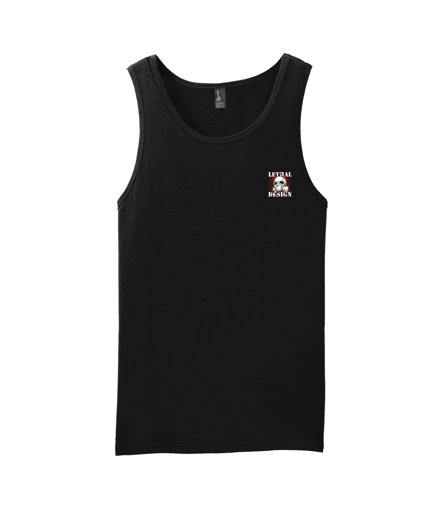 Creative Matters Studio - LETHAL DESIGN - Black Tank Top