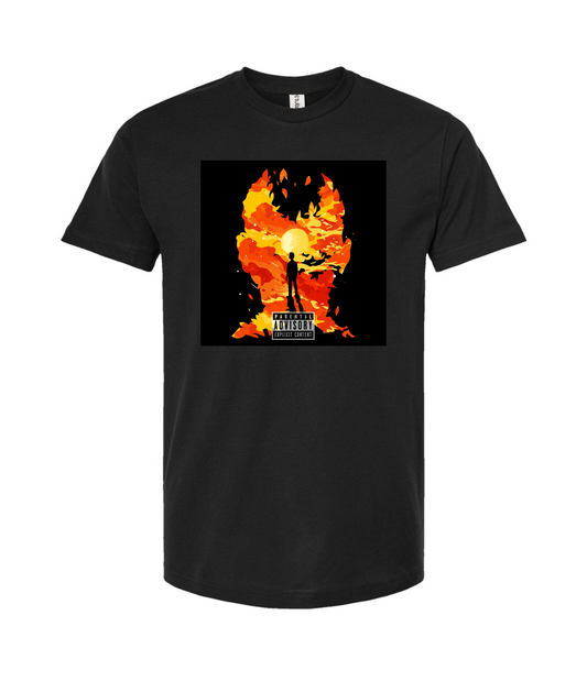 V-CON3TOP - Ghostland - Black T-Shirt