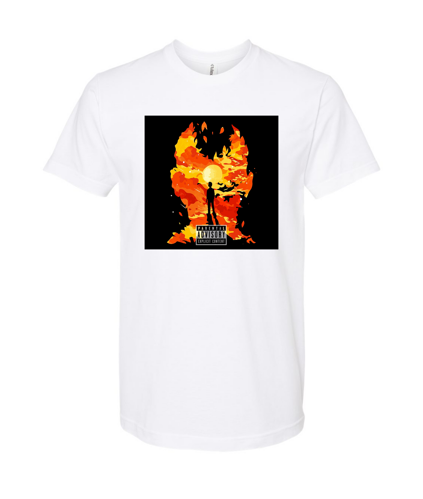 V-CON3TOP - Ghostland - White T Shirt