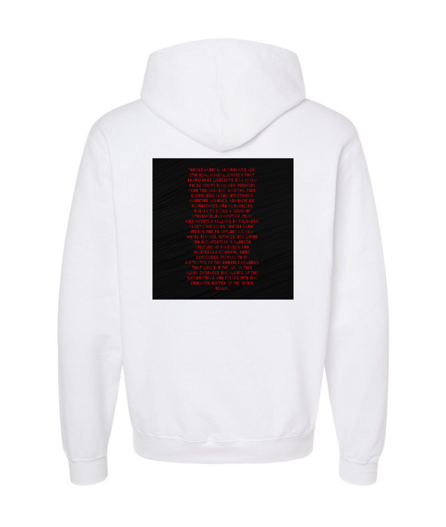 V-CON3TOP - Ghostland - White Hoodie