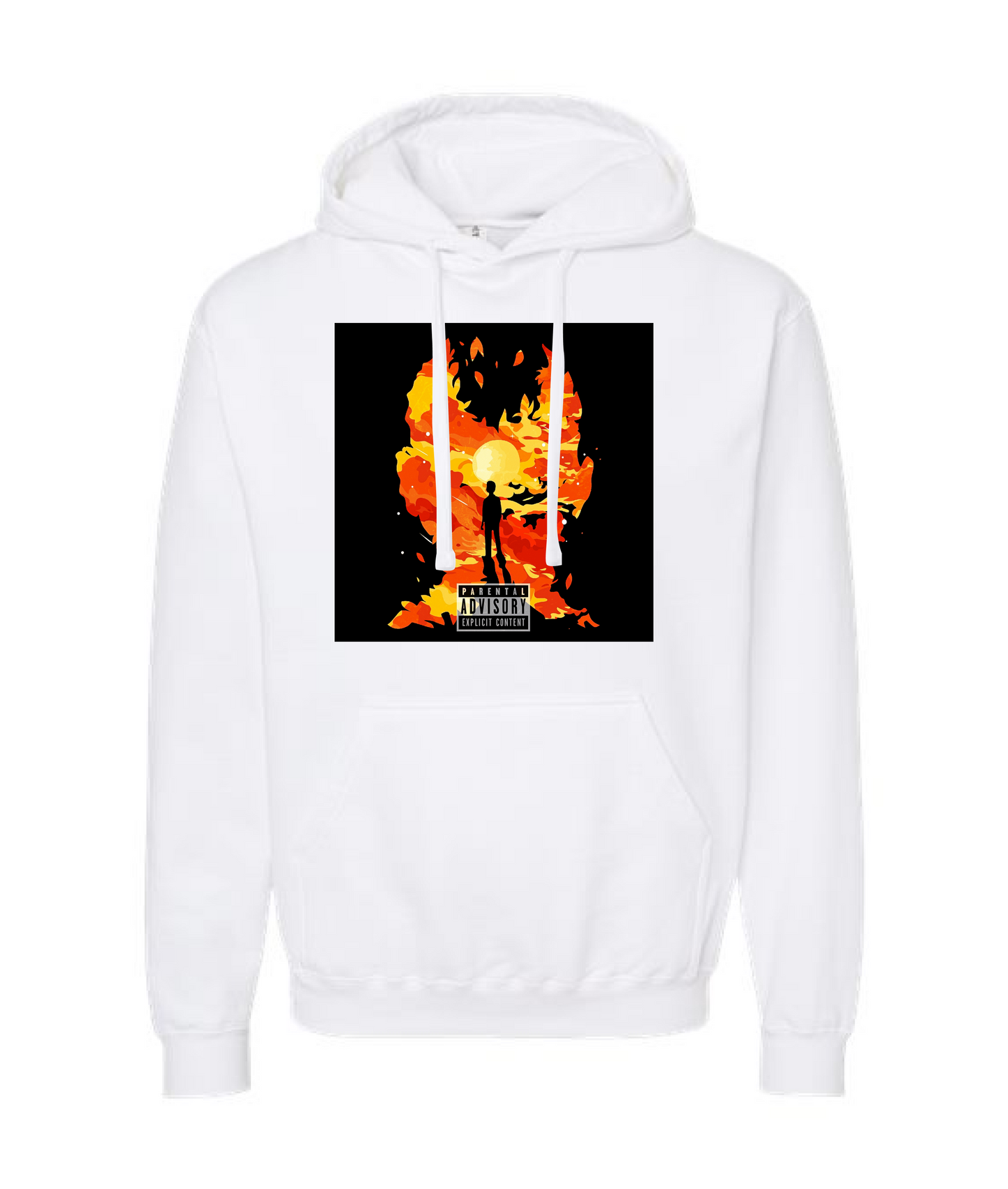 V-CON3TOP - Ghostland - White Hoodie