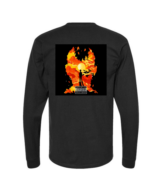 V-CON3TOP - Quote - Black Long Sleeve T