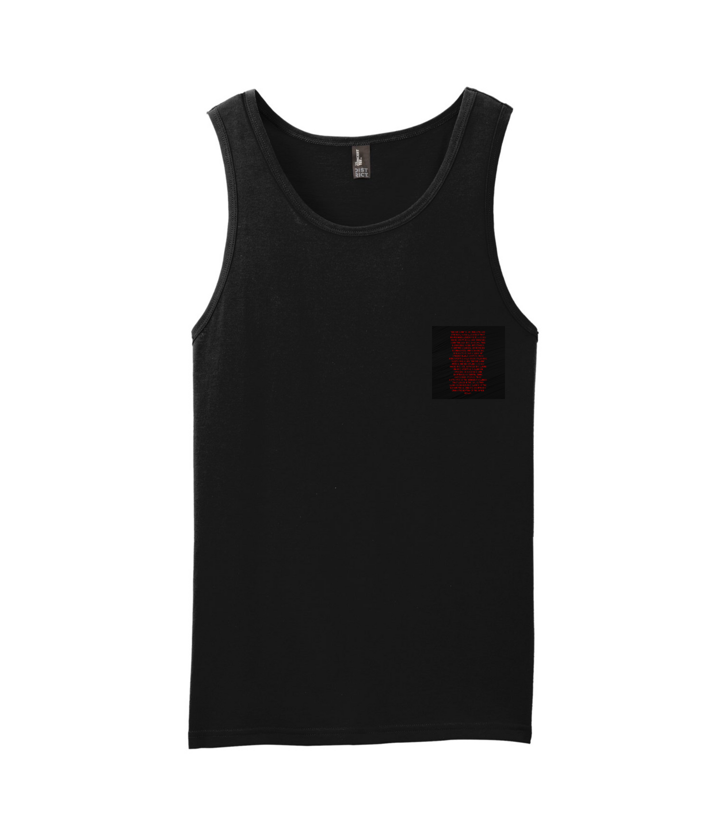 V-CON3TOP - Quote - Black Tank Top