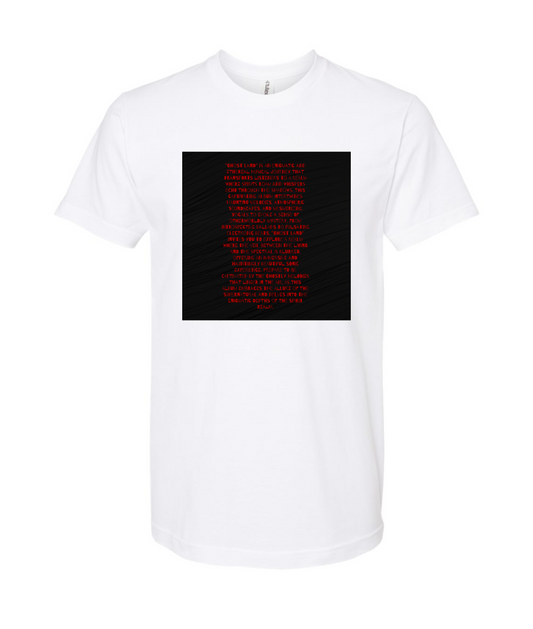 V-CON3TOP - Quote - White T Shirt