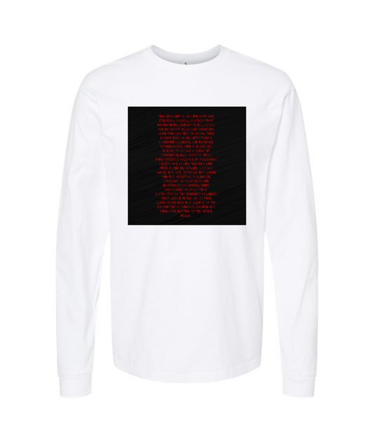 V-CON3TOP - Quote - White Long Sleeve T