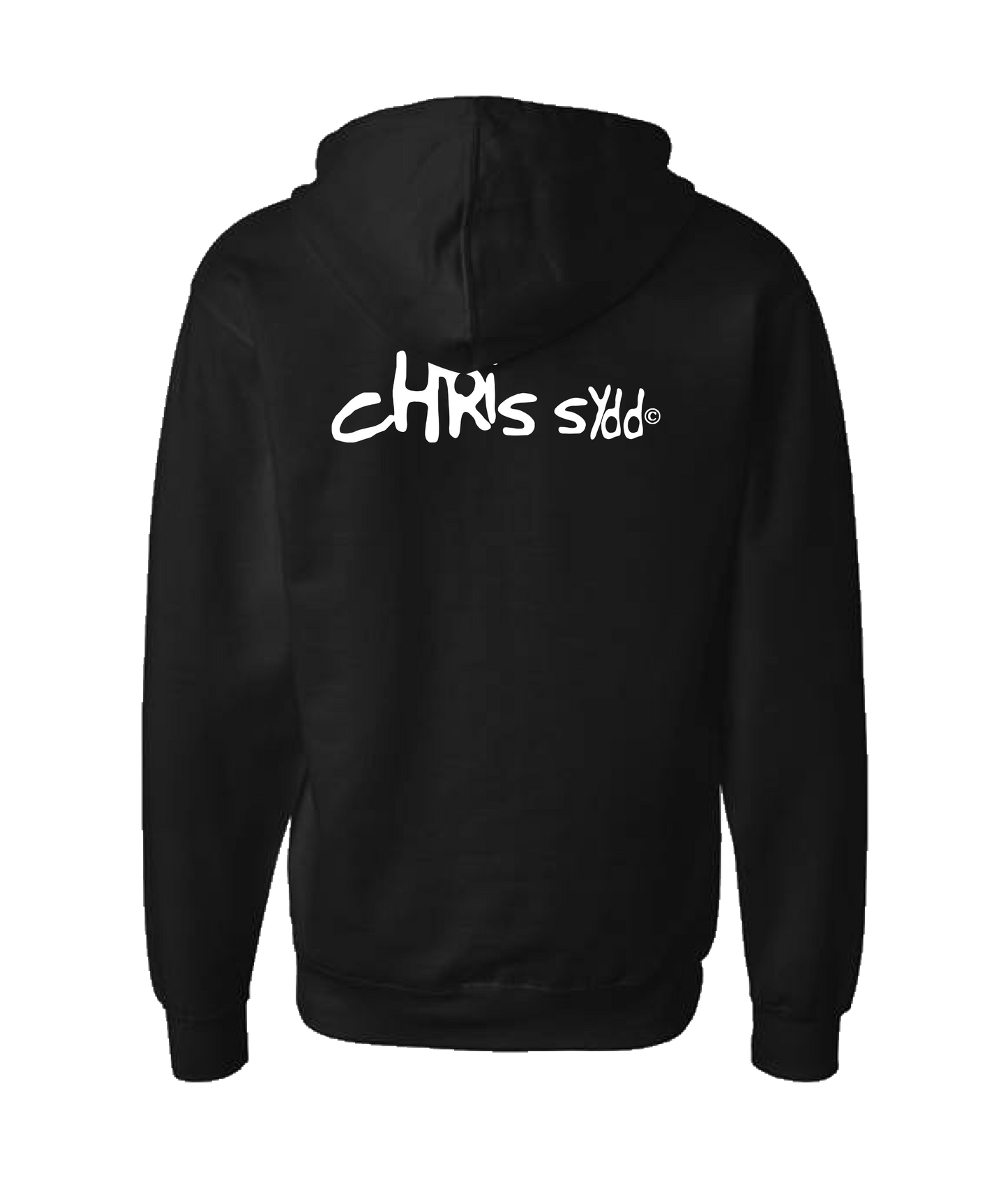 CHRIS SYDD - It Looks Just As Stupid When You Do It. - Black Zip Up Hoodie