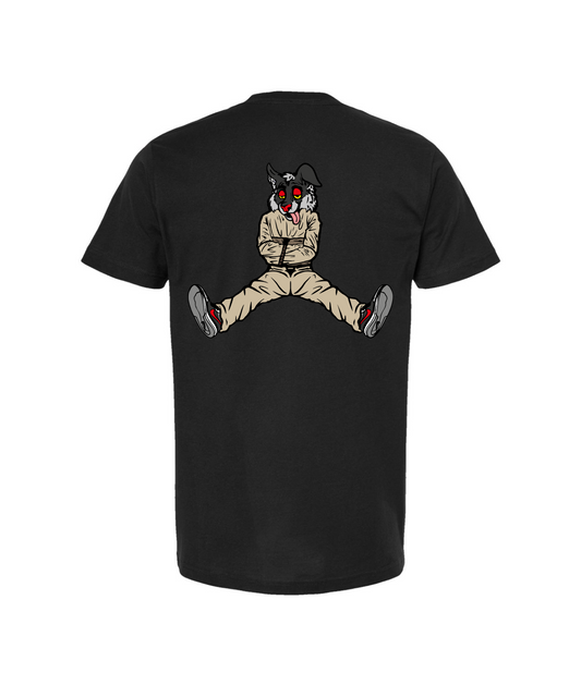 V-CTATOP - STRAITJACKET - Black T-Shirt